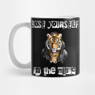Lose yourself in the music tee Mug